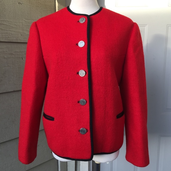 BOOS Austrian Style 100% Wool Ladies Jacket, Vintage - Picture 1 of 7